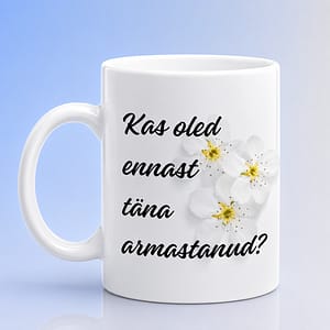 Inspireeriva tekstiga kruus Armastus